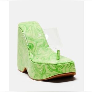 Wedge Platform Heel